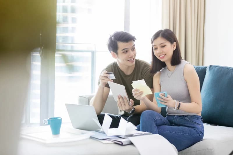 Refinance couple